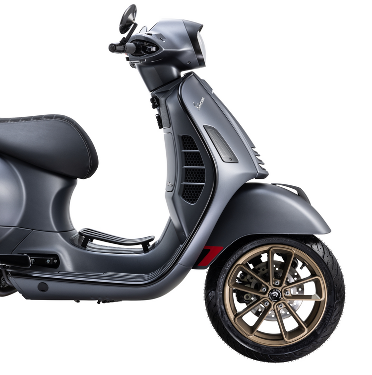 Cerchio anteriore/posteriore 13" per Vespa GTS/GTS Super/GTV/GT 60/GT/GT L 125-300ccm, bronzo opaco