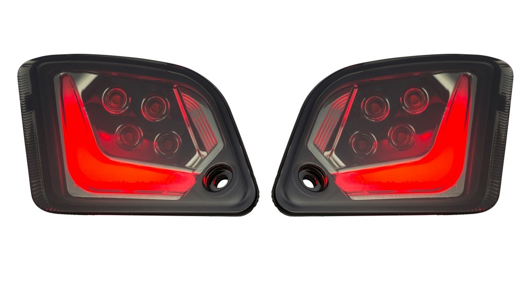 Kit indicatore di direzione posteriore destro/sinistro per Vespa GTS/GTS Super/GTV/GT 60/GT/GT L ('03-'13), colorato
