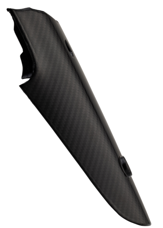 Portatarga posteriore per Vespa GTS/​GTS Super/​GTV 125-300ccm, carbonio