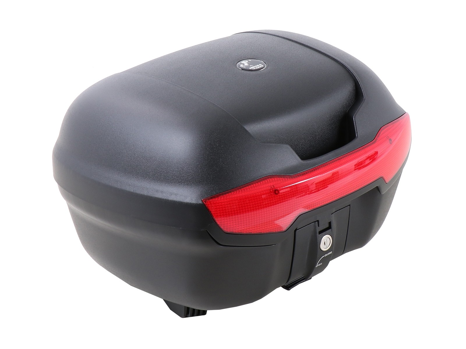Journey Topcase 40 nero incl. paletta universale per portapacchi di terzi Hepco & Becker