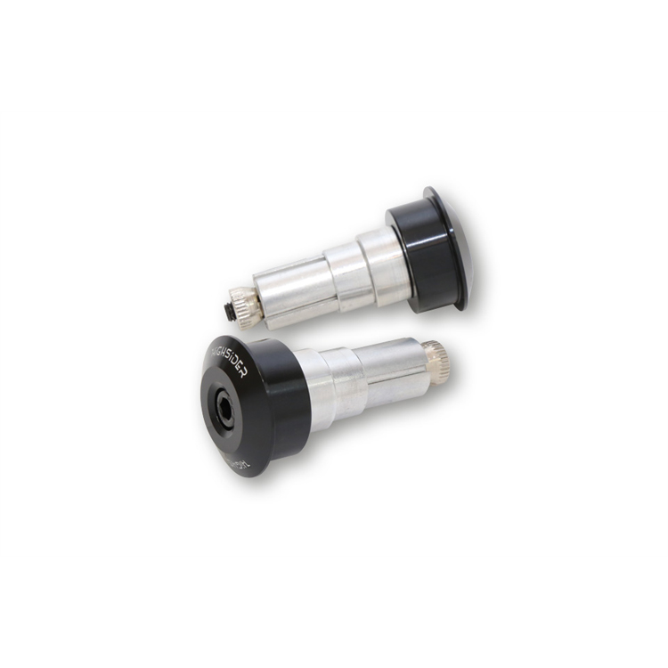 Kit di montaggio per specchietti a barra senza contrappesi, nero, Highsider DOT