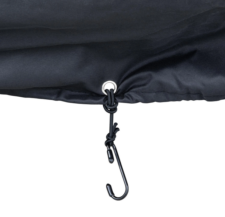 Garage pieghevole Outdoor PREMIUM 2.0 per Vespa ET2/ET4/LX/LXV/S/Primavera/Sprint, taglia L, nero