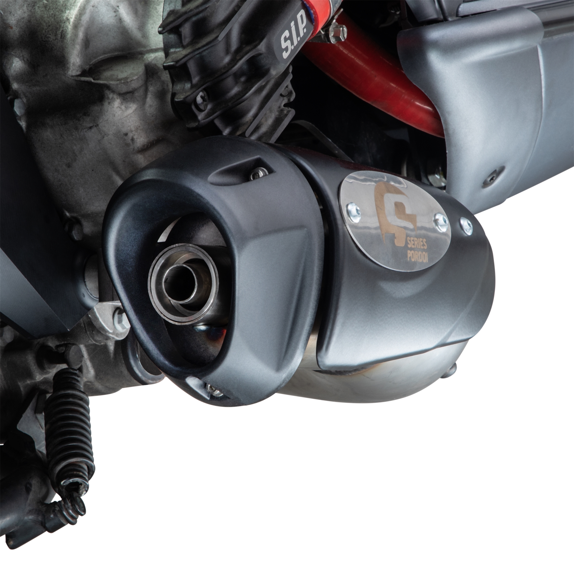 Scarico racing per Vespa GTS/​GTS Super/​GTV/​GT 60 125-300ccm i.e., 4T, LC, inox