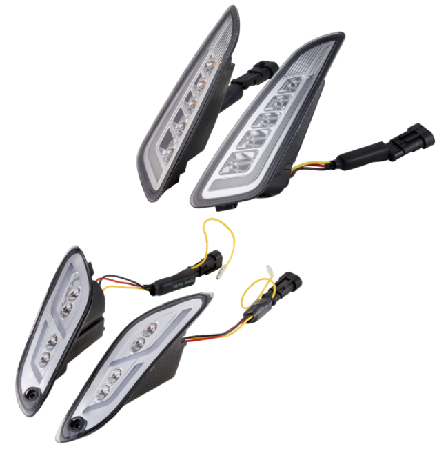 Kit frecce anteriori e posteriori per Vespa Primavera/​Sprint 125-150ccm 2T/​4T AC, colorate