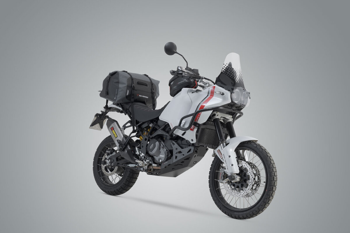 Borsa posteriore Drybag 350 per Aprilia RS 660, nero/grigio - SW Motech