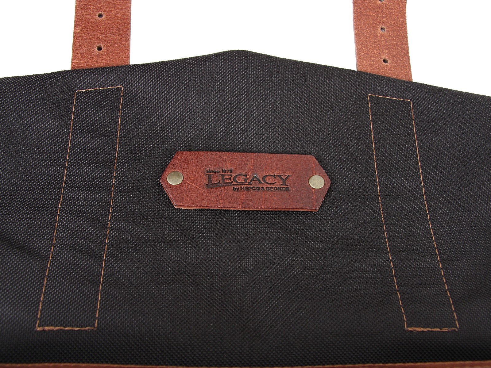 Set di borse LEGACY per corriere M/L nero per portapacchi C-Bow Hepco & Becker