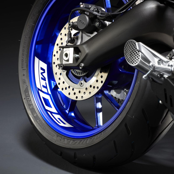 Adesivo riflettente per cerchio ruota posteriore Originale Yamaha