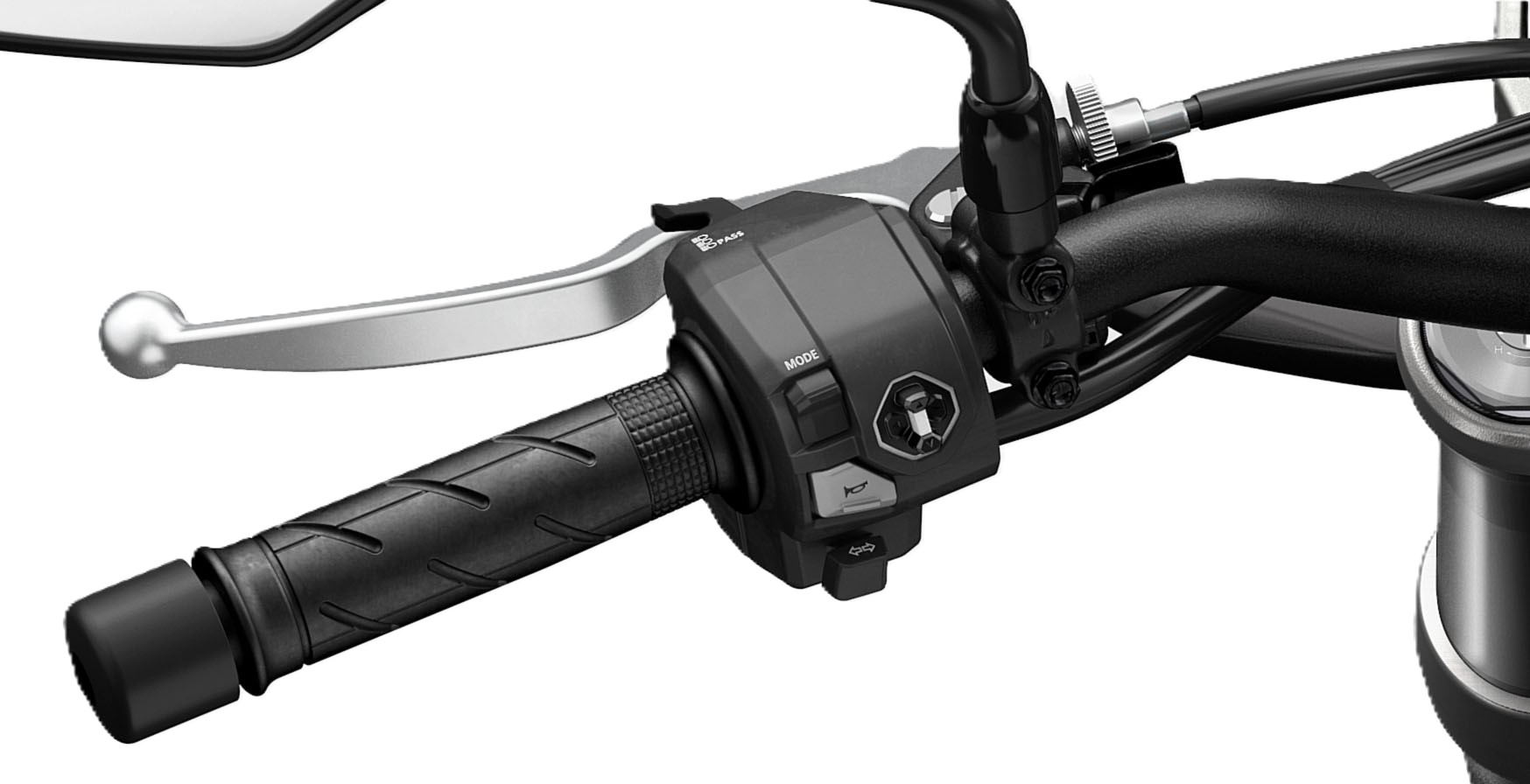 Borsa passeggero con kit di montaggio per Honda CB 1000 F (26-) Originale
