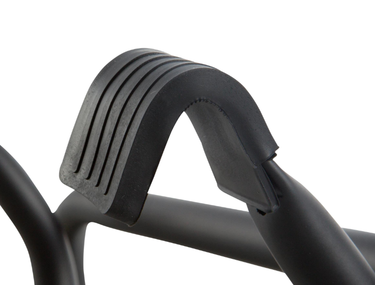 Portapacchi anteriore per Vespa PX 80-200cc, pieghevole, nero