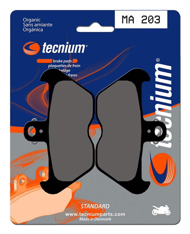 Pastiglie freno organiche Tecnium Street - MA203