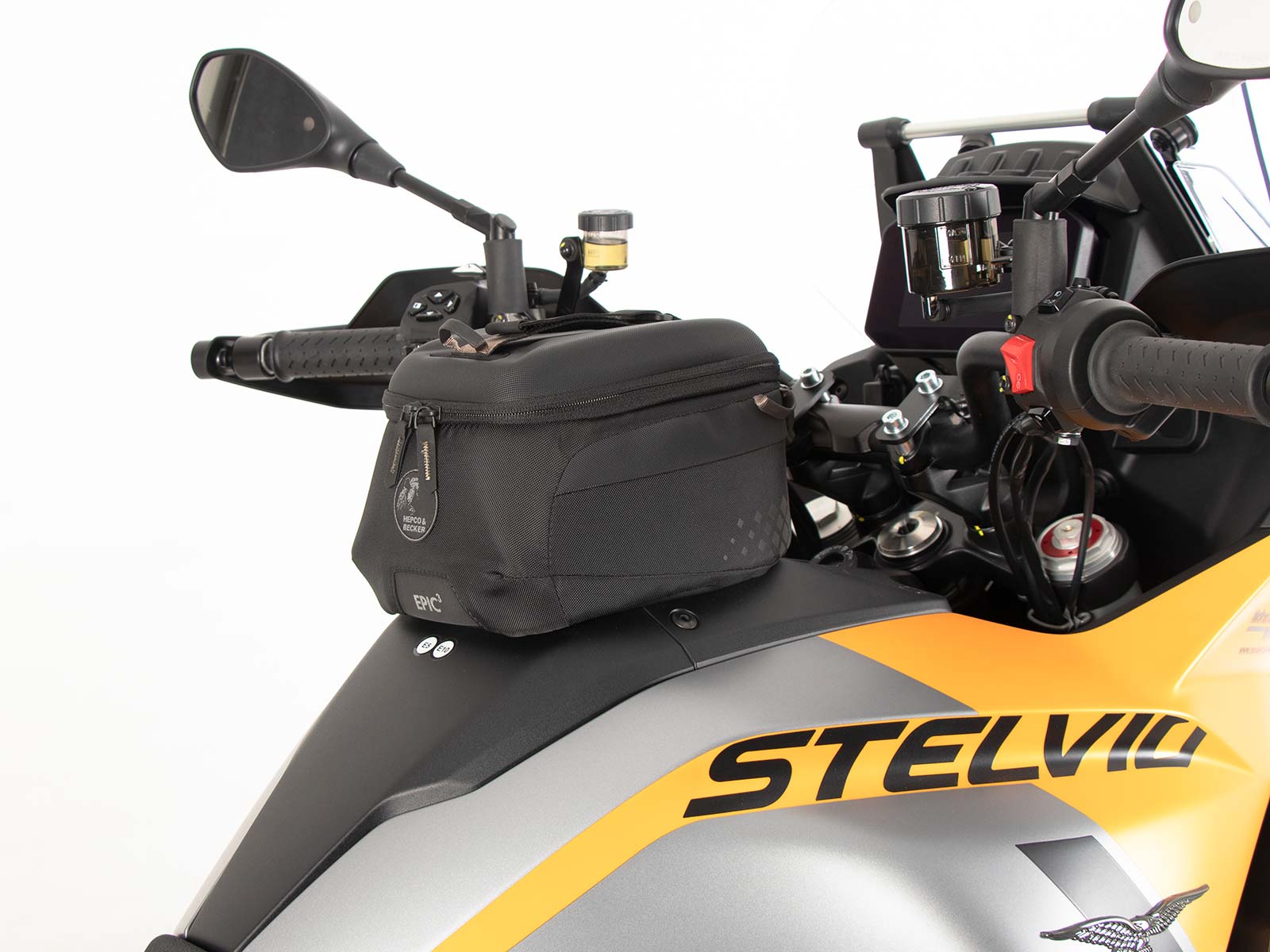Anello serbatoio di base per Moto Guzzi Stelvio (24-) Hepco & Becker