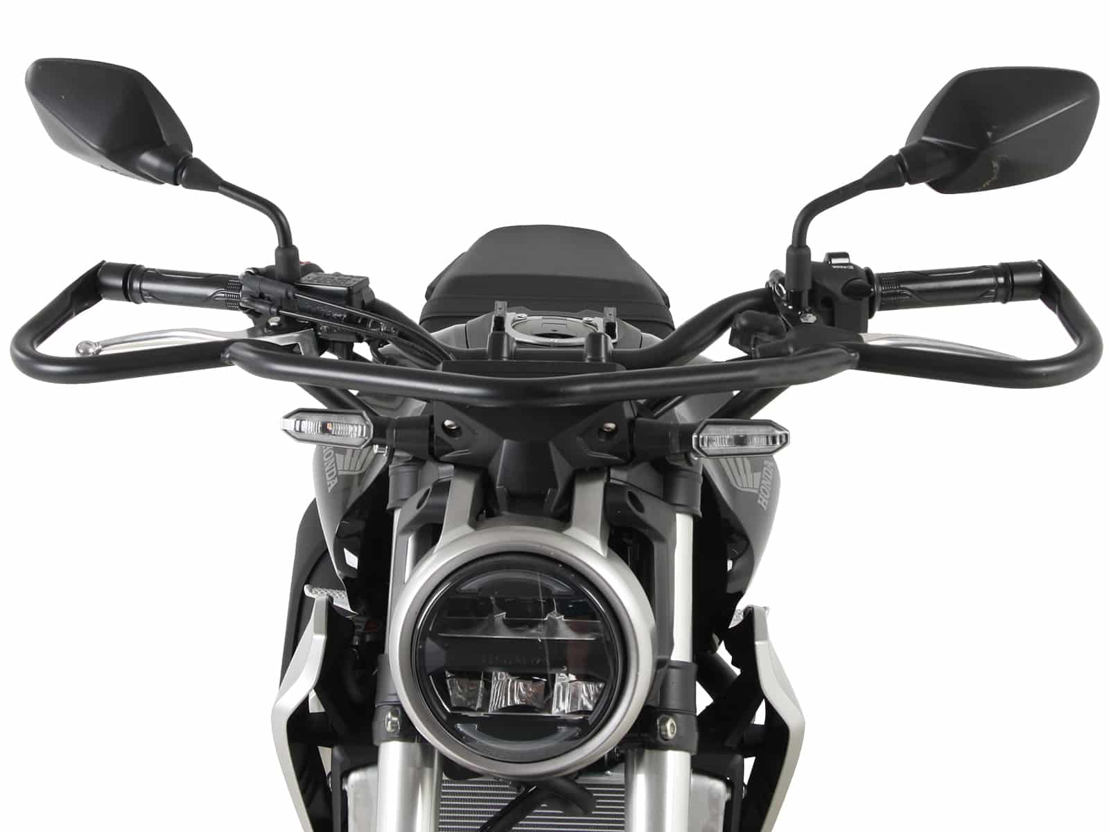 Barra di protezione anteriore nera per Honda CB 300 R (18-) Hepco & Becker