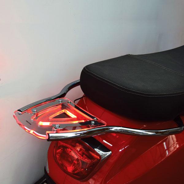 Portapacchi cromato per Vespa LX - Isotta