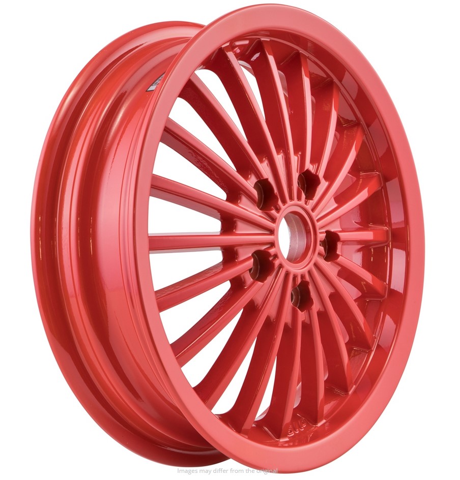 Cerchio anteriore/posteriore per Vespa GTS/GTS Super/GTV/GT 60/GT/GT L 125-300ccm, rosso