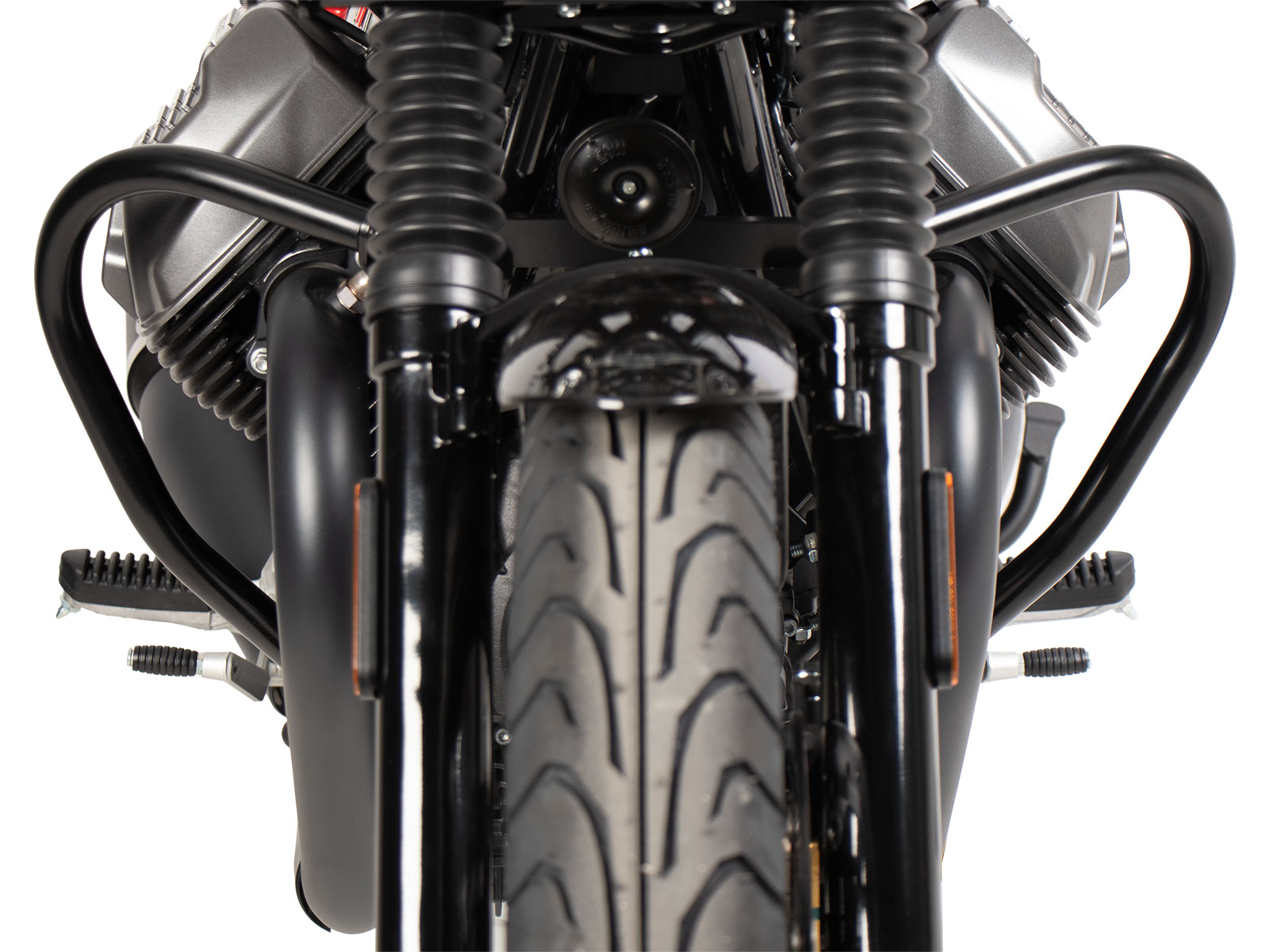 Para motore nero per Moto Guzzi V7 Stone Special Edition (22-) Hepco & Becker