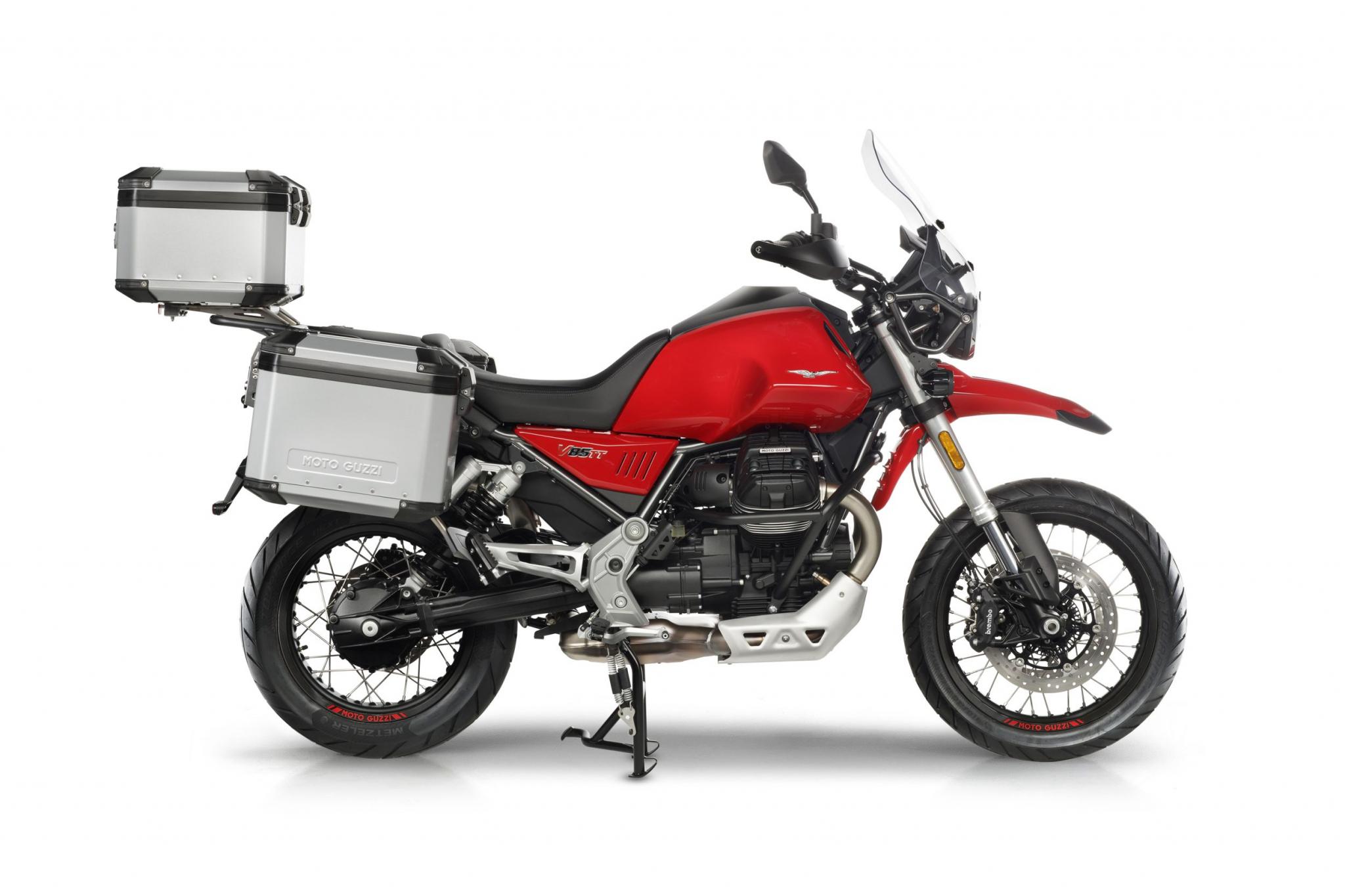 Bauletto in alluminio originale Moto Guzzi V85 TT