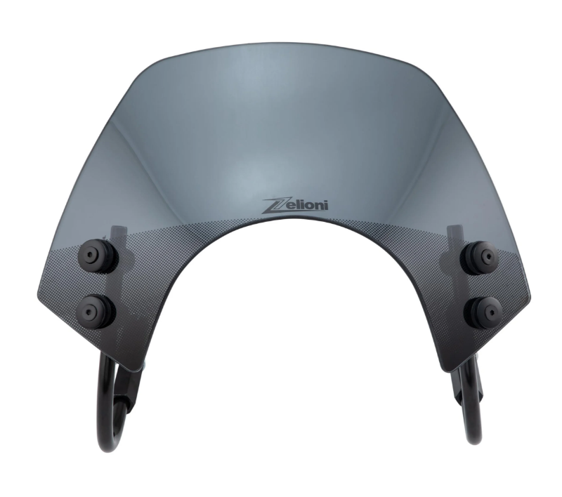 Flyscreen ZELIONI Racing per Vespa GTS/GTS Super/GT/GT L 125-300cc, nero oscurato