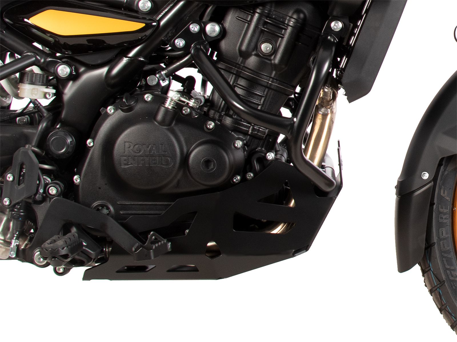 Piastra di protezione motore nera per Royal Enfield Himalayan 450 (24-)