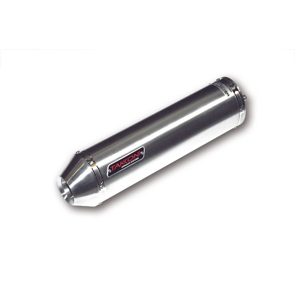 Silenziatore posteriore Takkoni Suzuki GSF 600 Bandit, acciaio inox, omologazione E