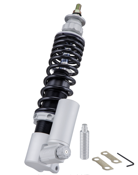 Ammortizzatore anteriore per Vespa GTS/GTS Super/GTV/GT 60/GT/GT L 125-300ccm, argento opaco