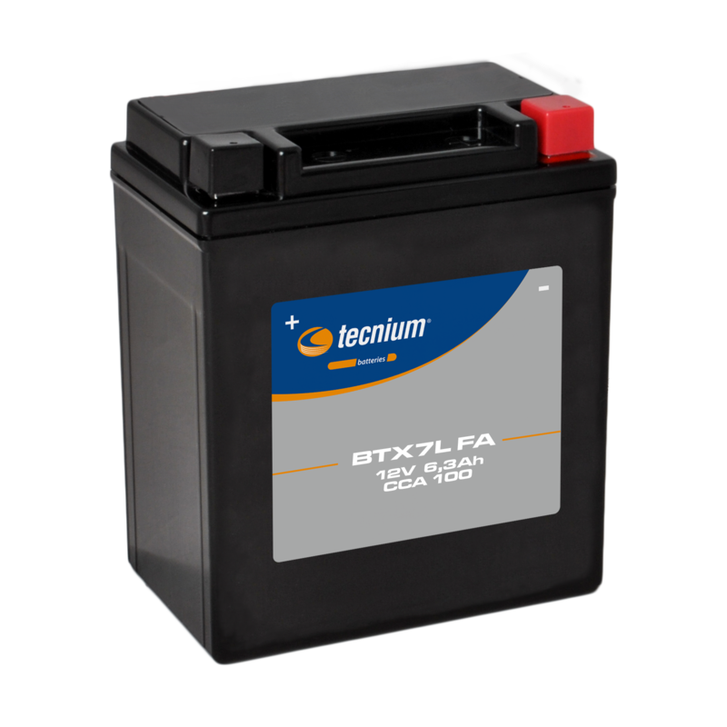 Batteria Tecnium senza manutenzione attivata in fabbrica - BTX7L