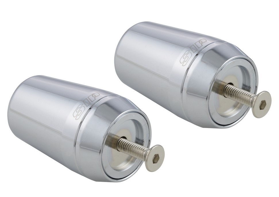 Pesi manubrio per Vespa GTS/GTS Super/GTV/GT 60/GT/GT L 125-300cc, cromo