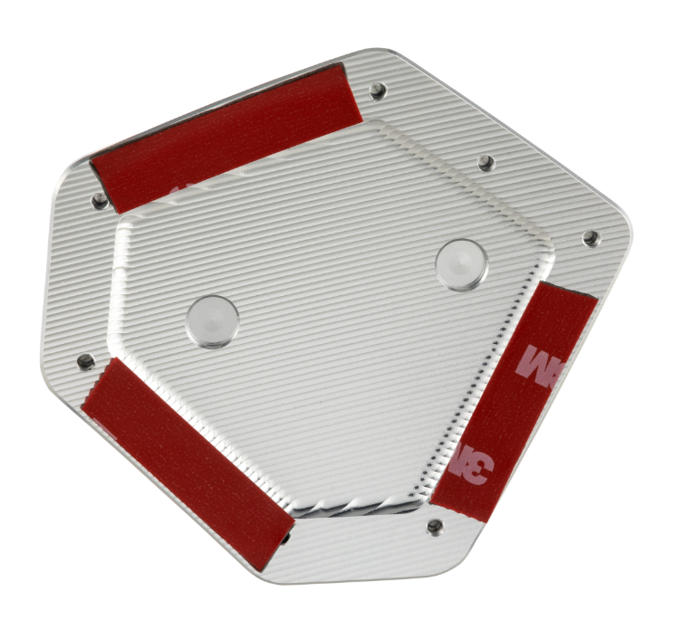 Coperchio per coperchio vario ZELIONI per Vespa GTS/GTS Super/GTV HPE 300cc, argento