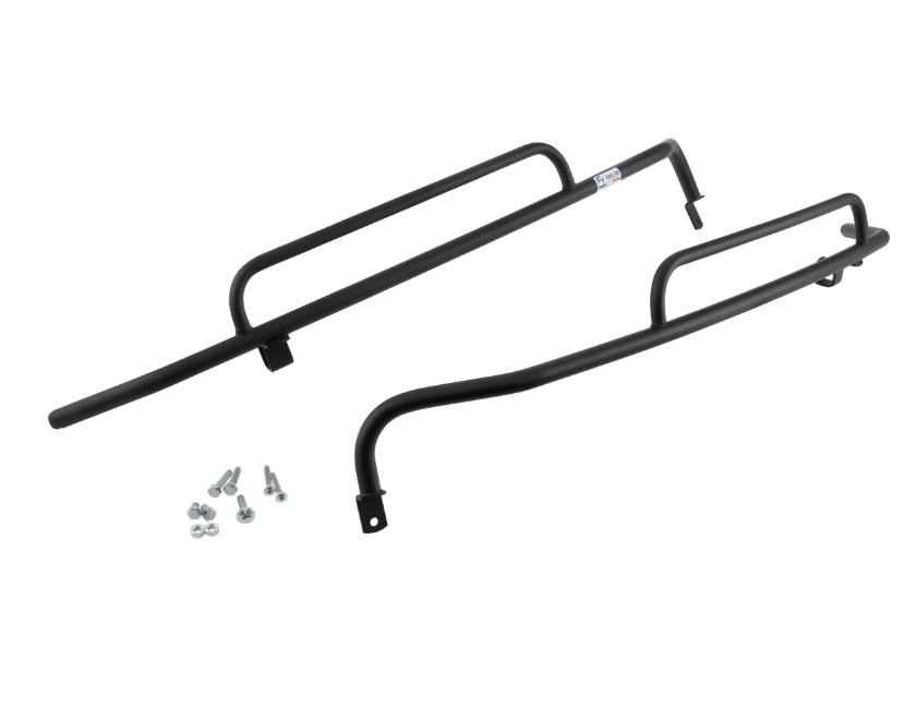 Coperchio laterale posteriore per Vespa GTS /GTS Super /GTV, 125-300ccm, nero opaco