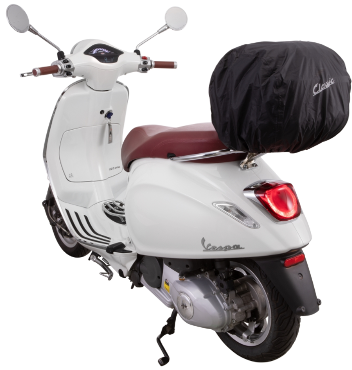 Cestino portabagagli Classic con portapacchi per Vespa Primavera/​Sprint 50-150ccm, marrone