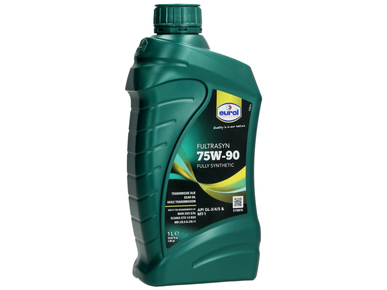 Olio per ingranaggi Eurol, 75W/90, Eurol Fultrasyn, completamente sintetico, 1 l