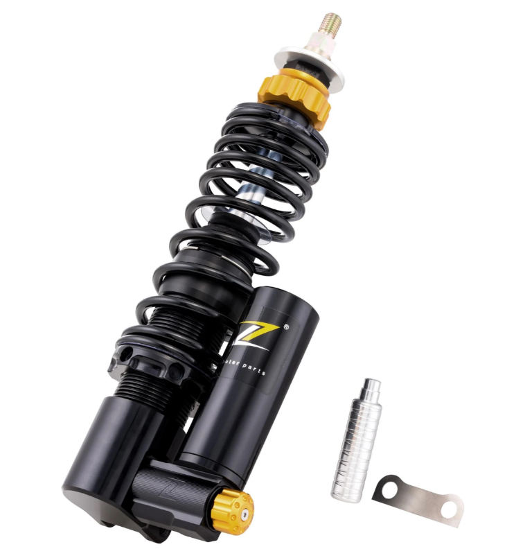 Ammortizzatore anteriore ZELIONI "Black Edition" per Vespa ET2/ET4/LX/LXV/S 50-150ccm, nero