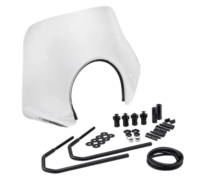 Flyscreen ERMAX Piccolo H 160 mm per Vespa GTS/GTS Super/GT/GT L (-22), trasparente