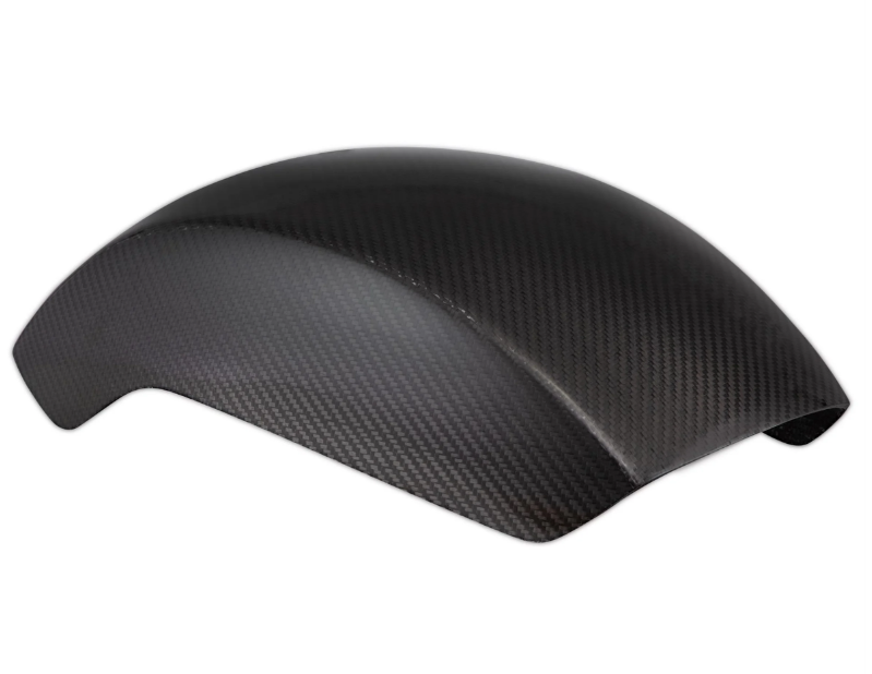 Parafango EVO II per Vespa PX 80-200ccm, piccolo, in carbonio, trasparente