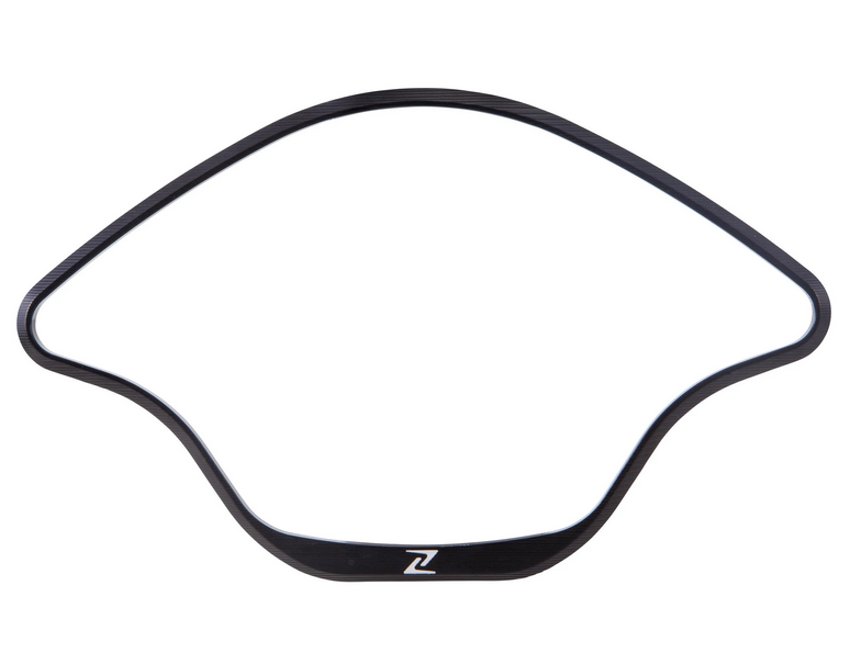Anello decorativo tachimetro ZELIONI per Vespa Primavera/Sprint/Elettrica 50-150cc 2T/4T AC, nero
