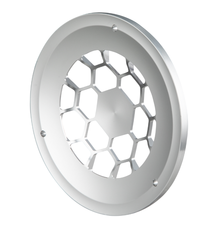 Copriventola per Vepsa LX/S/Primavera/Sprint/946, argento opaco