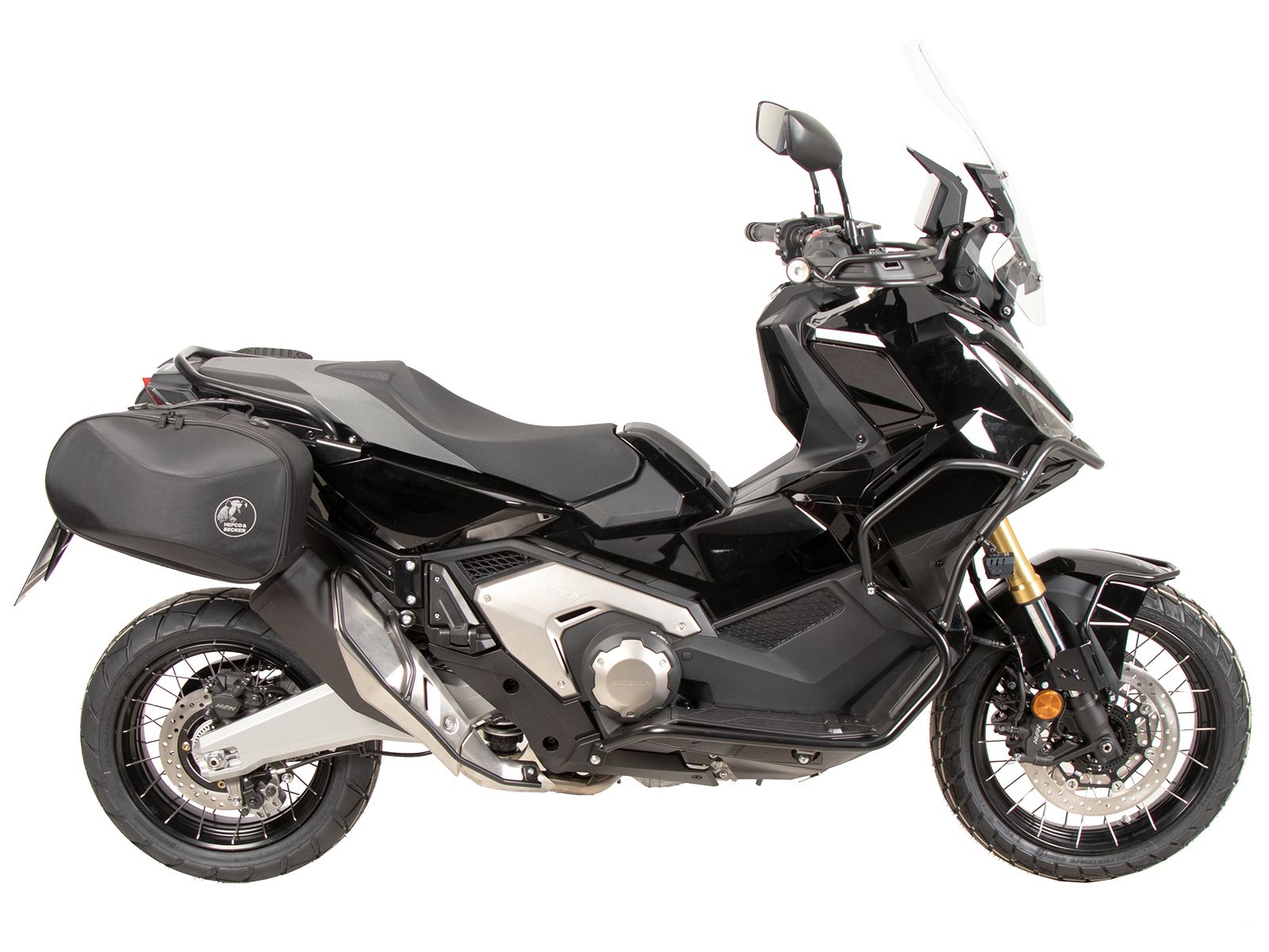 Portapacchi laterale C-Bow nero per Honda X-ADV (25- ) Hepco & Becker