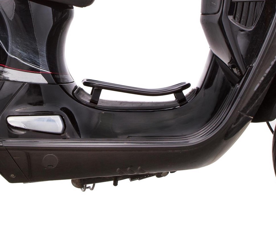 Portapacchi passante per Vespa GTS/GTS Super/GTV/GT 60/GT L 125-300cc 4T LC, nero