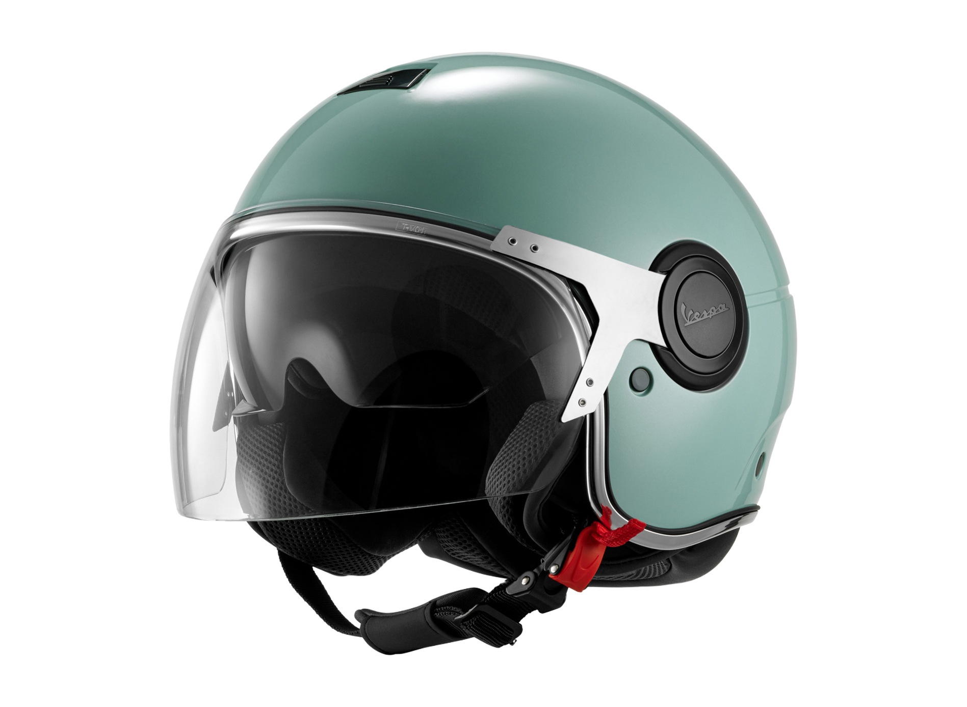 Casco jet Vespa, Vespa Argentario, verde
