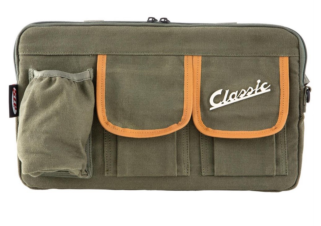 Borsa "Classic" per bagagliaio/guantiera Vespa - oliva, tela