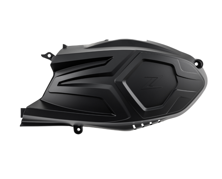 Coperchio vario ZELIONI per Vespa GTS/GTS Super/GTV HPE 300cc, nero opaco
