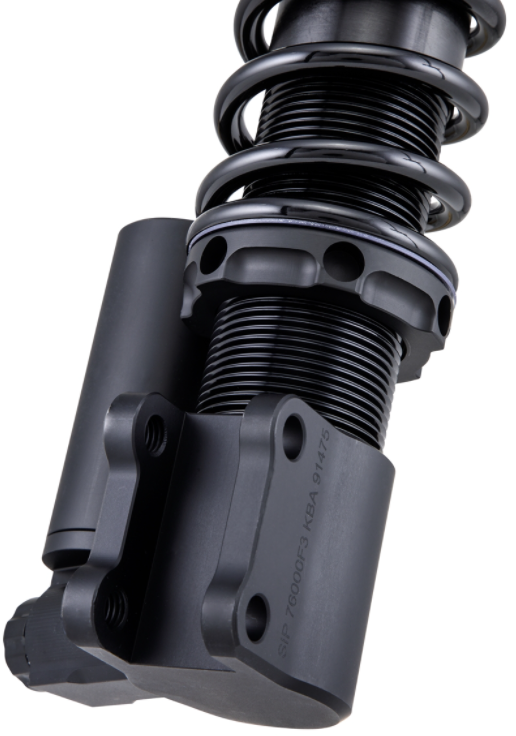 Kit ammortizzatori anteriori e posteriori per Vespa GTS/GTS Super/GTV/GT 60/GT/GT L 125-300ccm, nero opaco