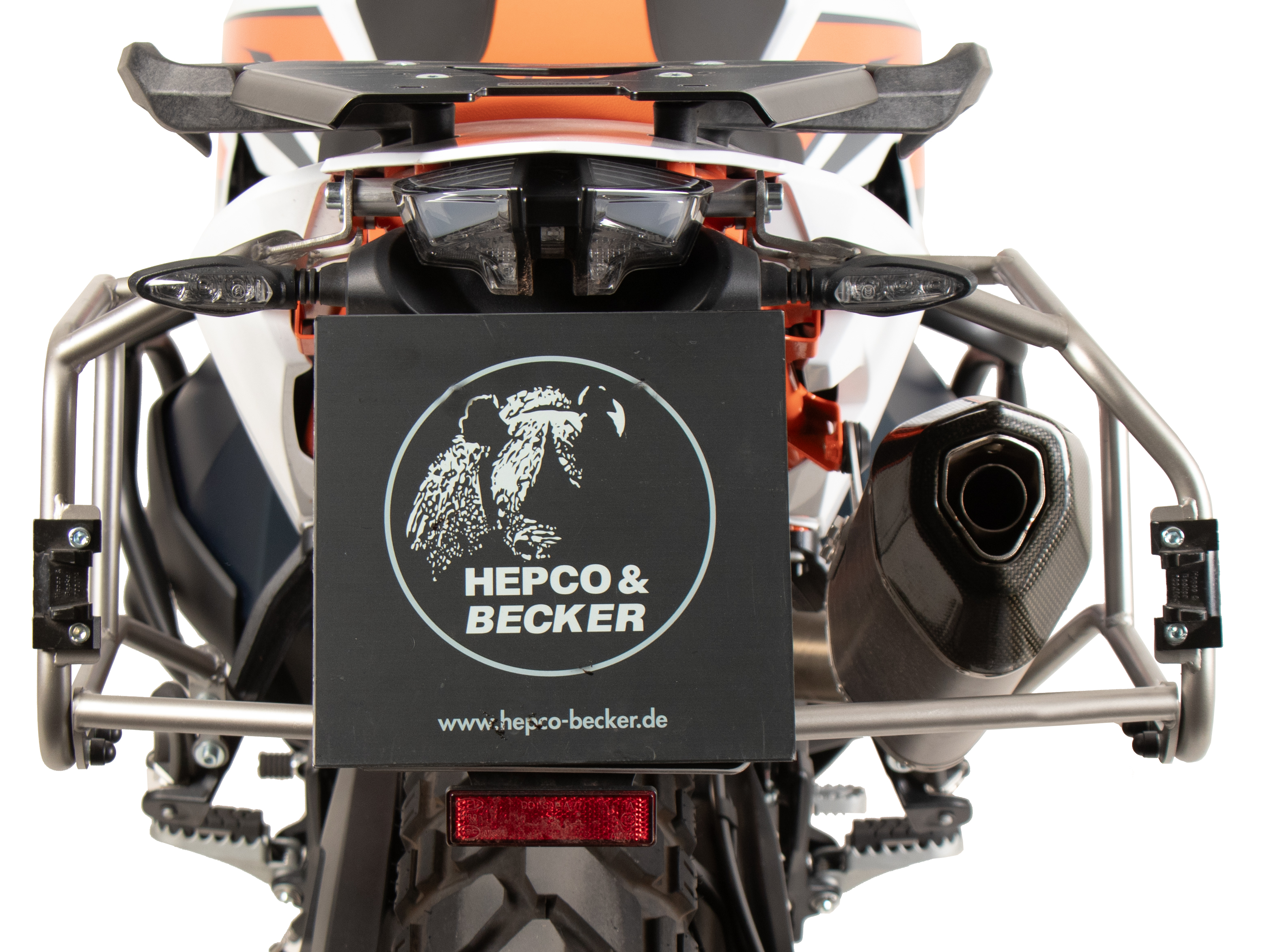 Ritaglio del portavaligie laterale per KTM 790 Adventure (24-) Hepco & Becker