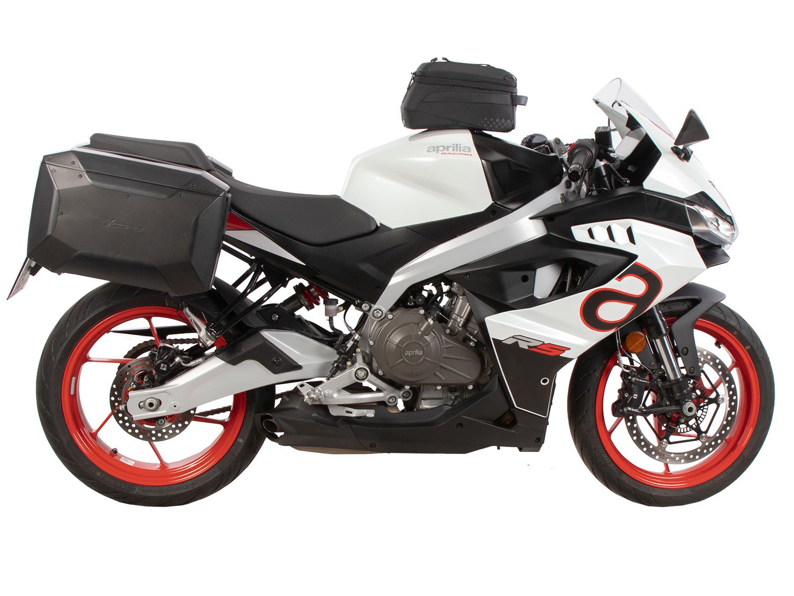 Portapacchi laterale C-Bow nero per Aprilia RS 457 (24-) Hepco & Becker