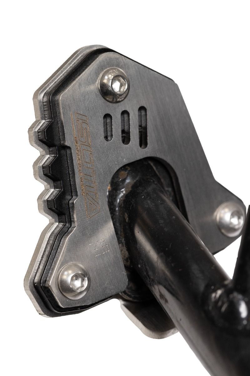 Estensione del piede del cavalletto laterale per Honda CB 500 X (19-23) / NX 500 (24-), nero