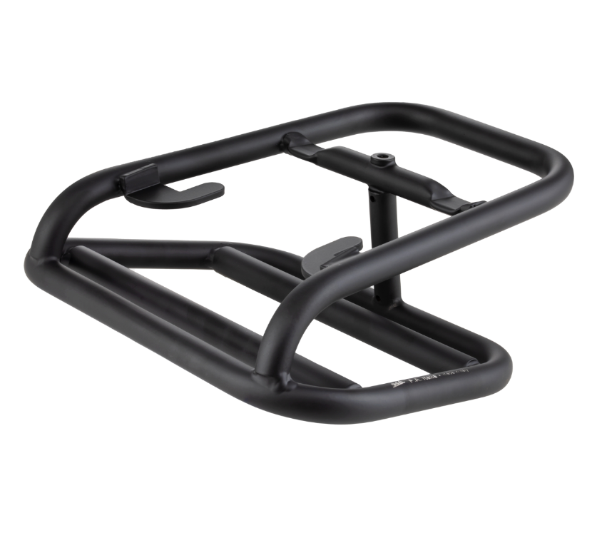 Portapacchi posteriore per Vespa 946 3V cioè 125cc, nero opaco