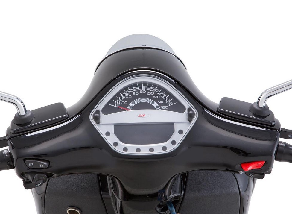 Contagiri/tachimetro per Vespa GTS/GTS Super/GTS SuperSport, 125-300cc (-'14), argento