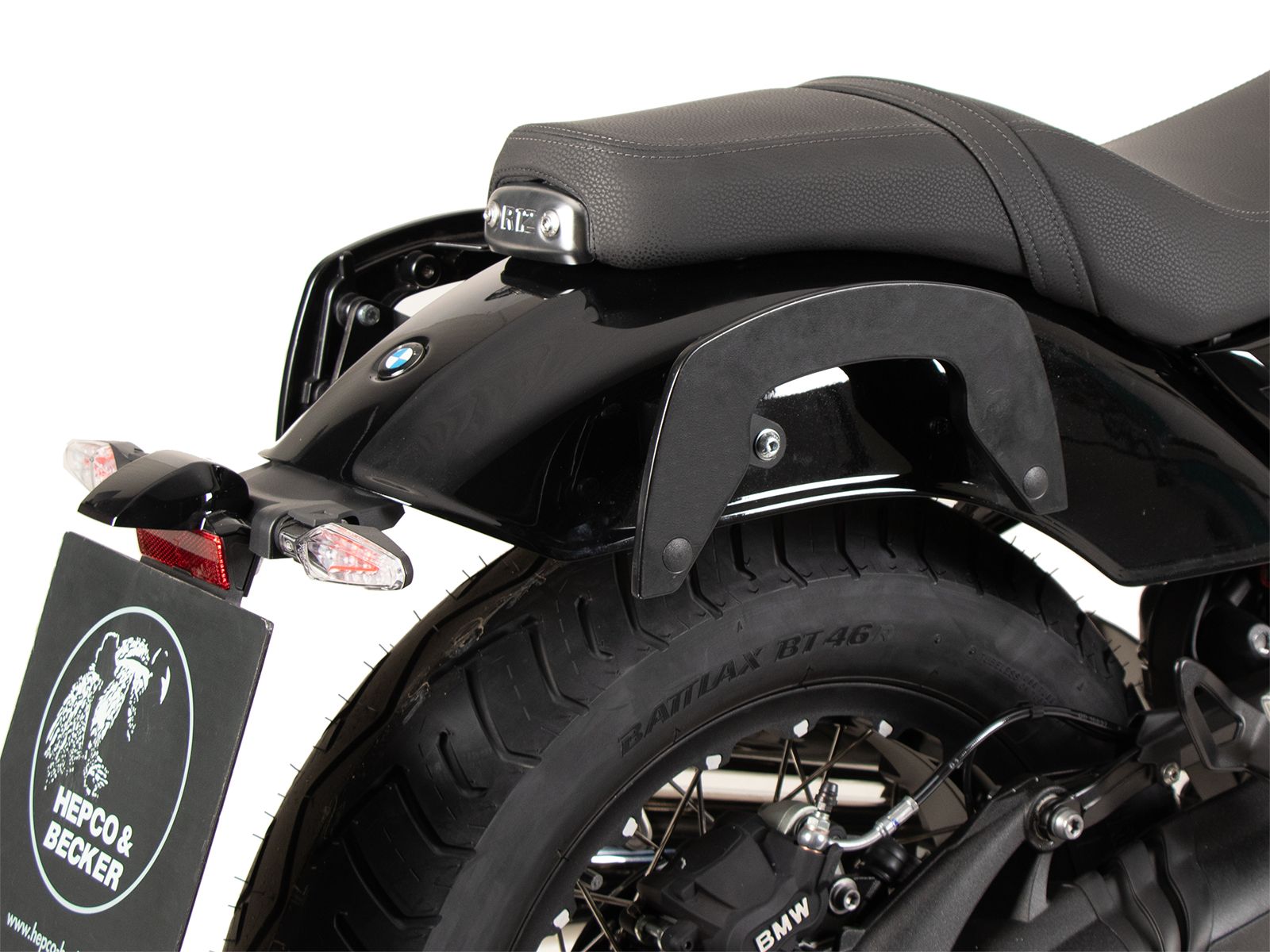 Portapacchi laterale C-Bow nero per BMW R 12 (24-) Hepco & Becker