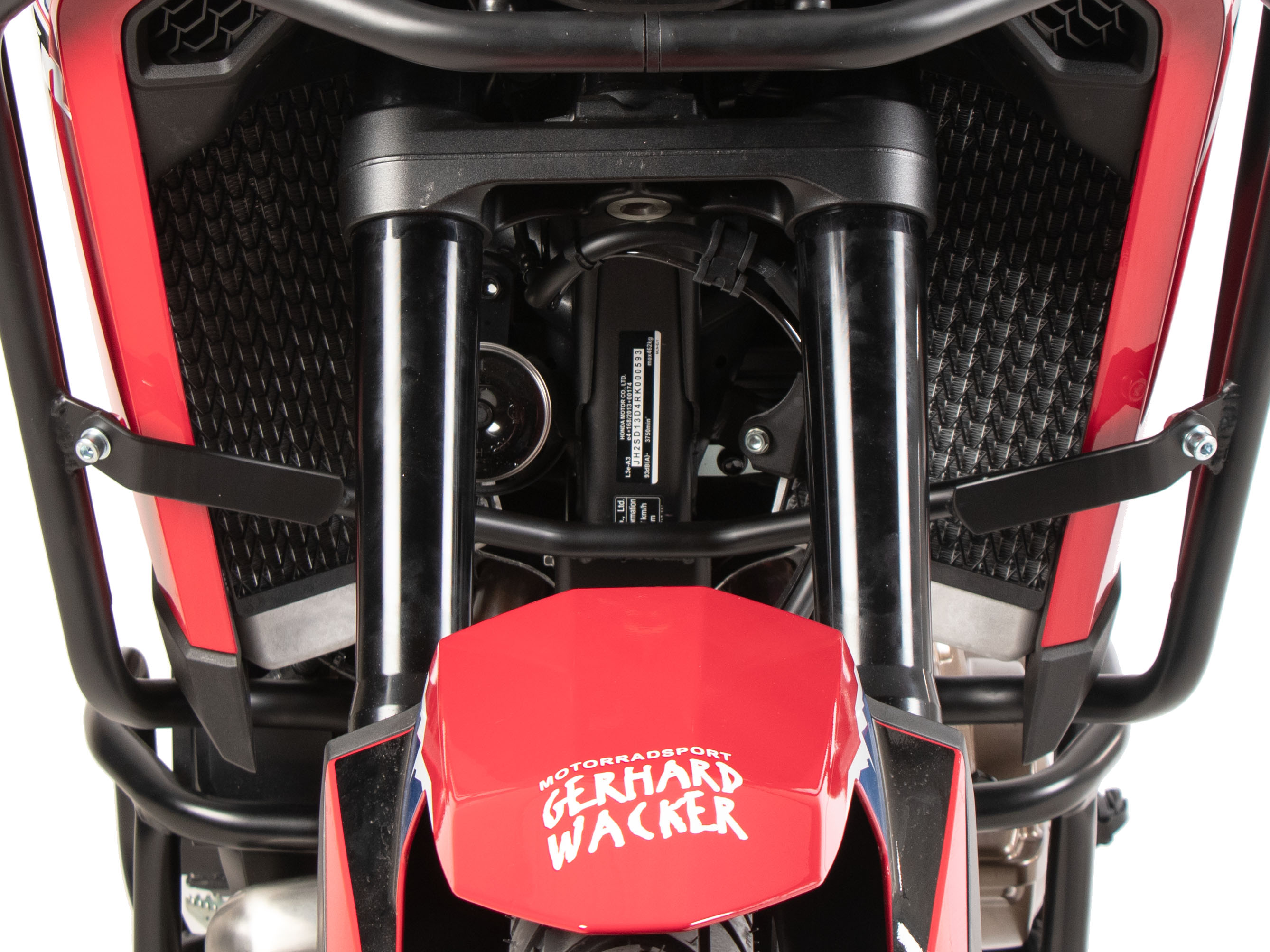Barra di irrigidimento nera per Honda CRF 1100 L Africa Twin (24-) Hepco & Becker