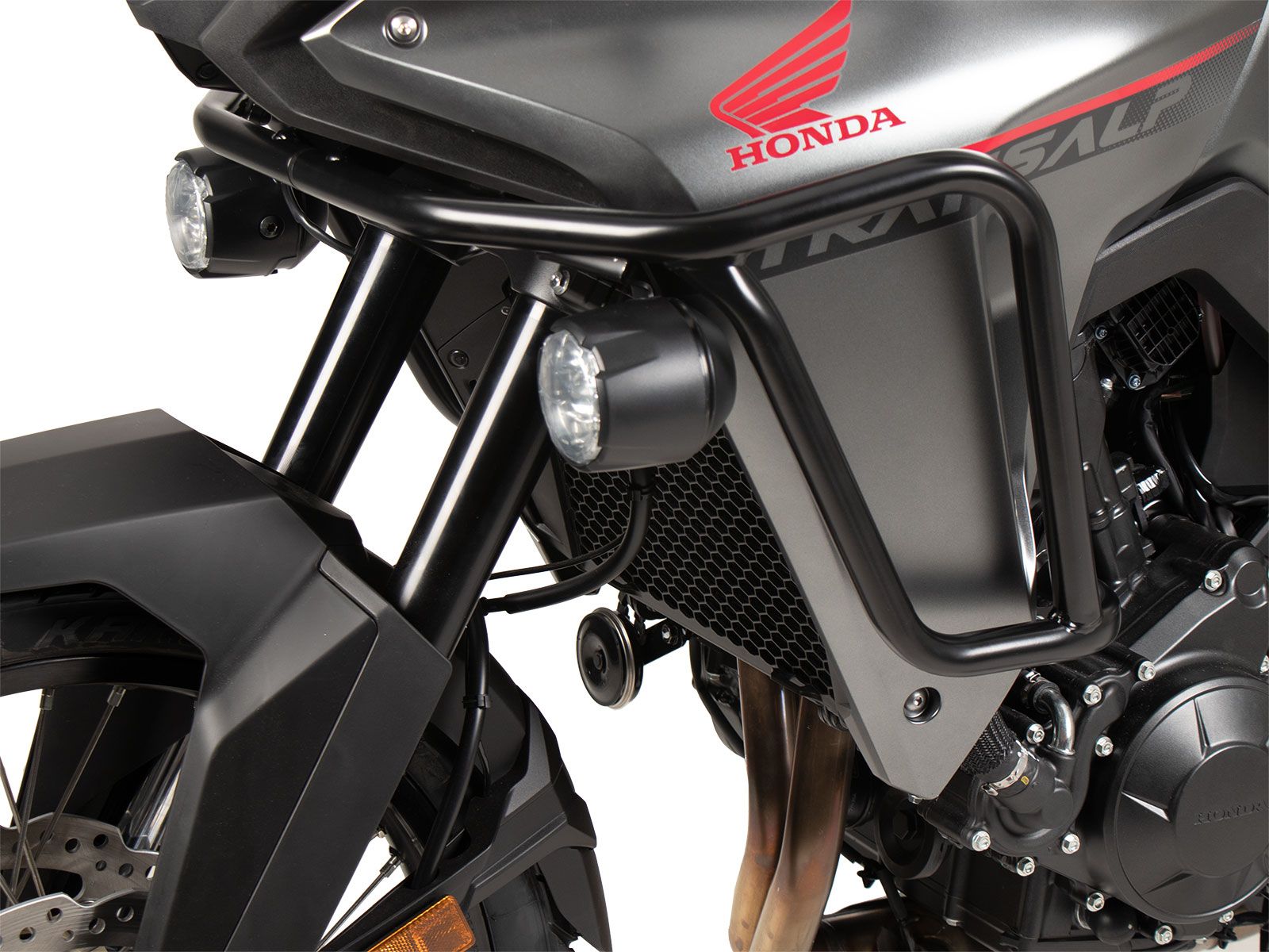 Barra di protezione serbatoio nera per Honda XL 750 Transalp (25- ) Hepco & Becker