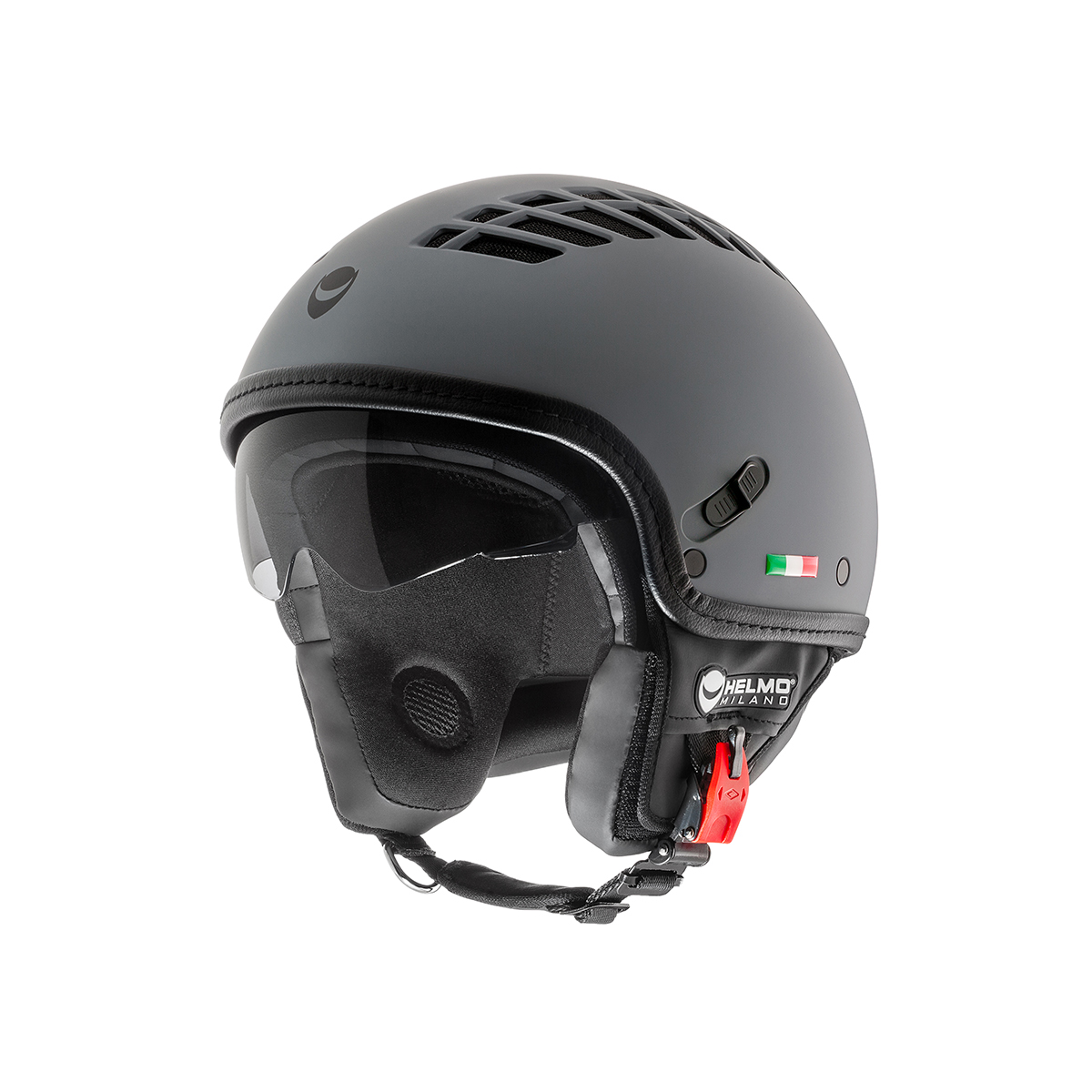 Helmo Milano Demi Jet, ViaColVento, grigio, opaco